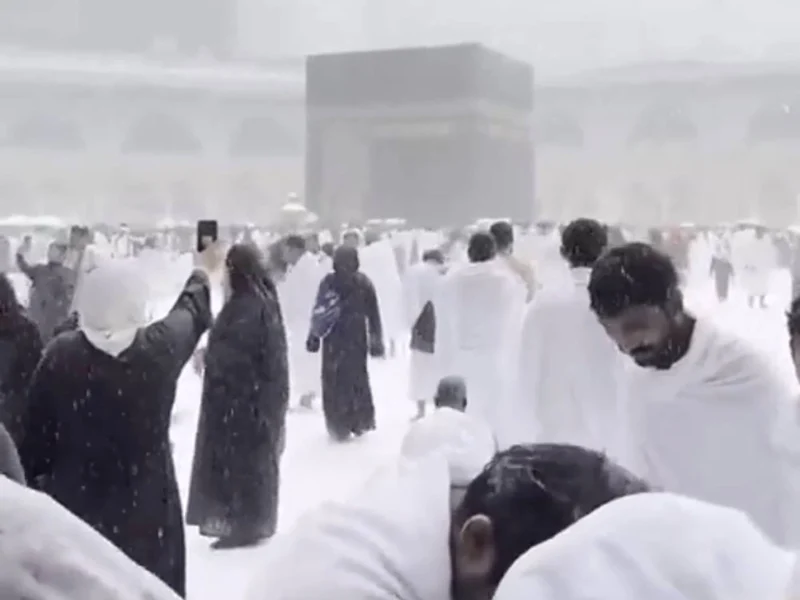 هل تساقط الثلج في السعودية من علامات الساعة